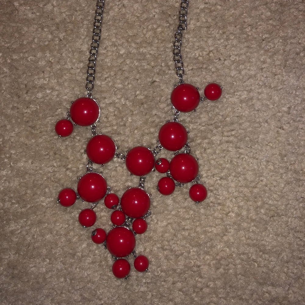 Red Accent Necklace